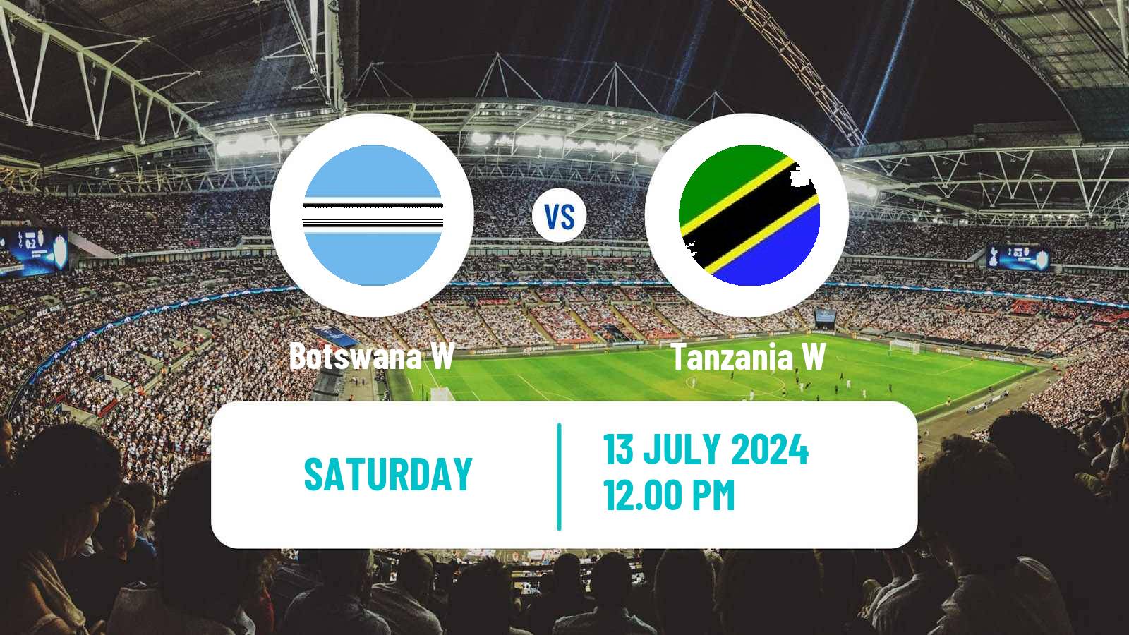 Soccer Friendly International Women Botswana W - Tanzania W