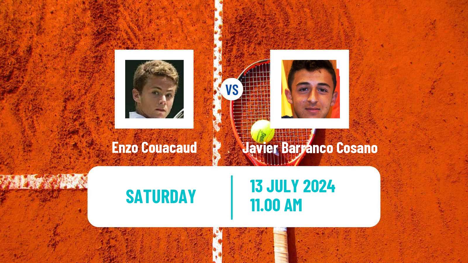 Tennis Iasi Challenger Men Enzo Couacaud - Javier Barranco Cosano