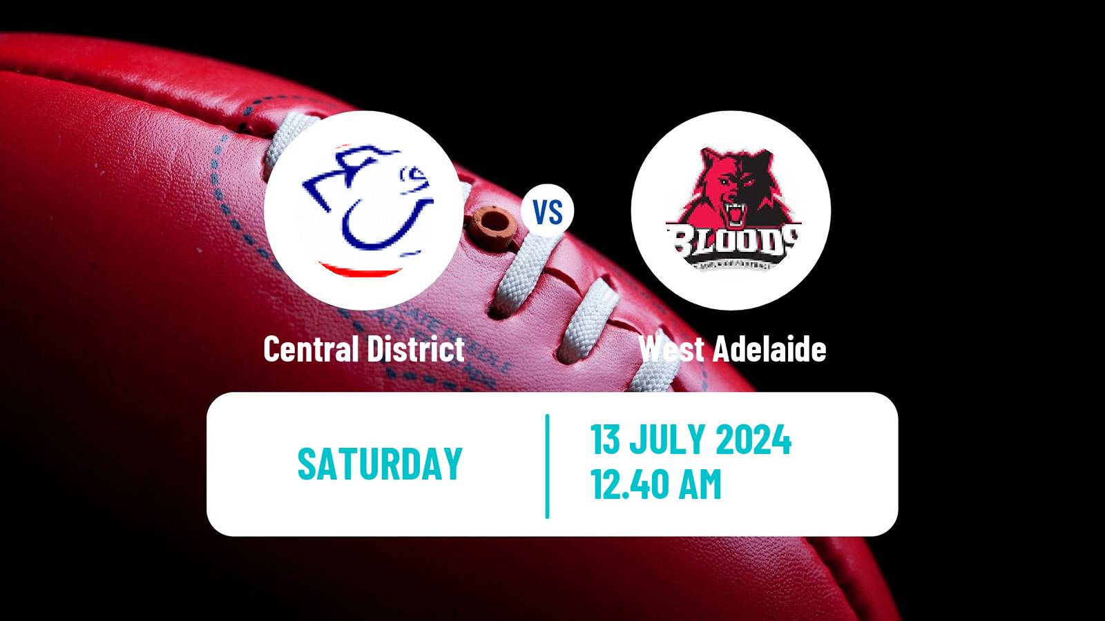 Aussie rules SANFL Central District - West Adelaide