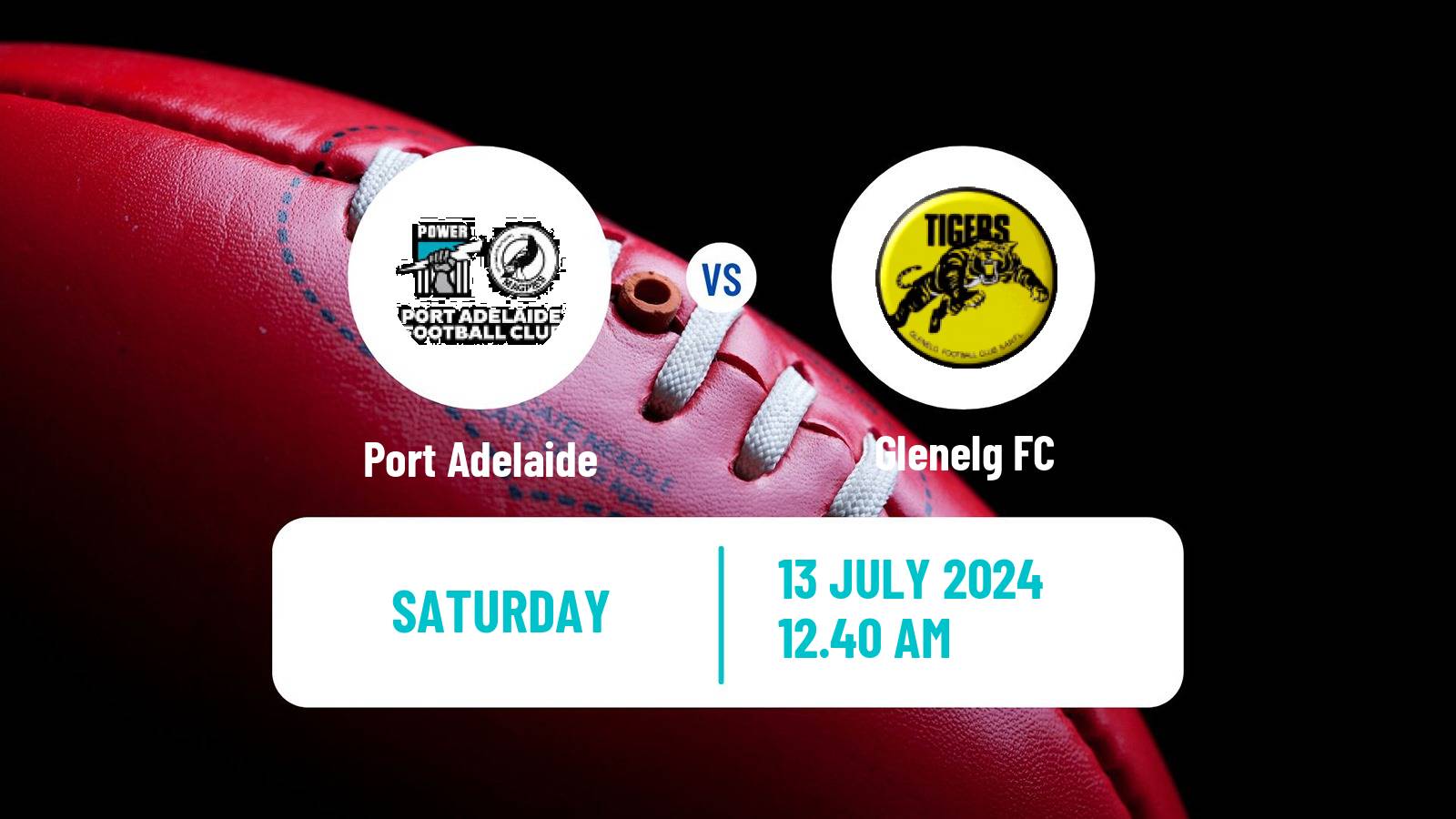 Aussie rules SANFL Port Adelaide - Glenelg