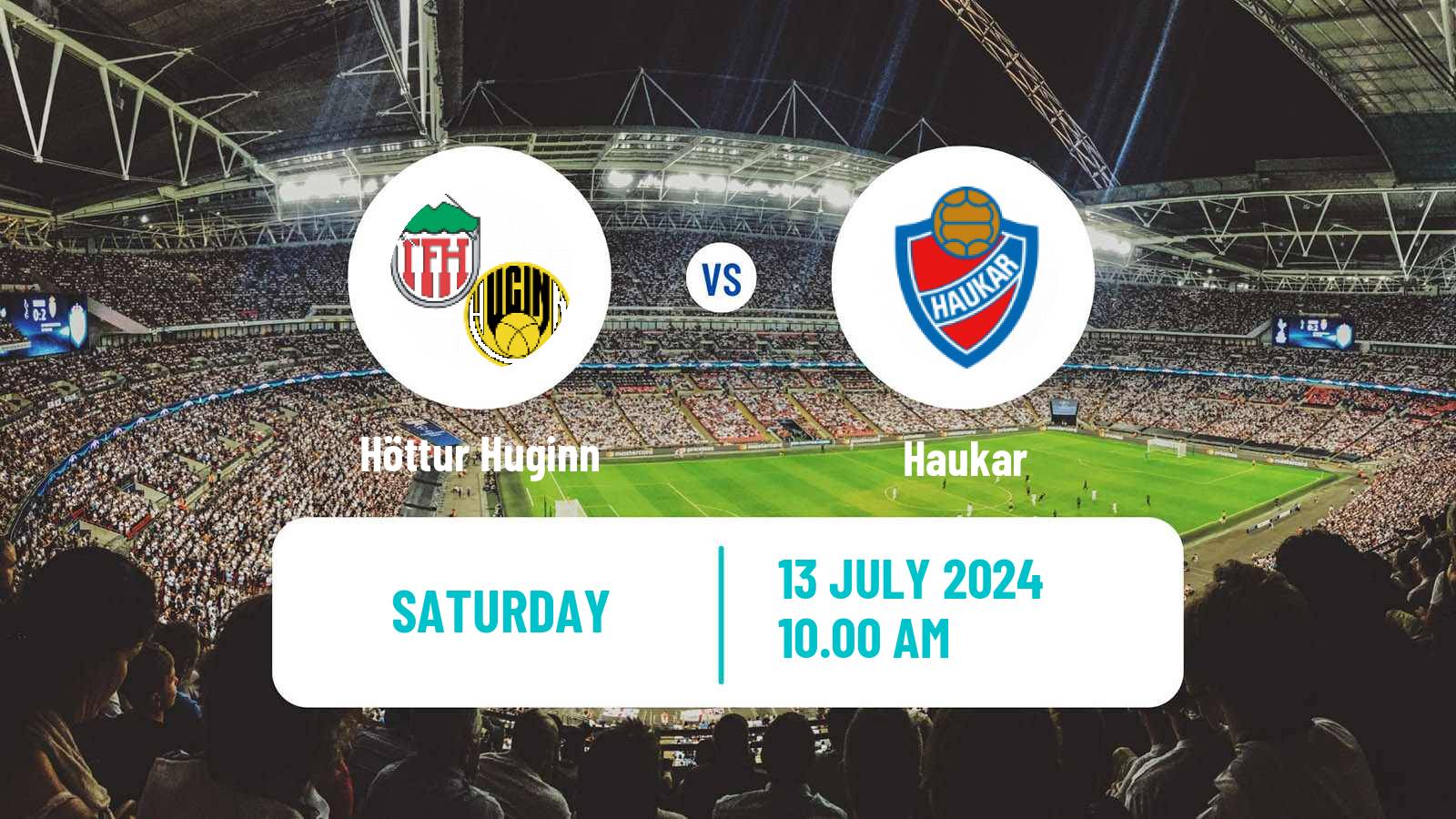 Soccer Icelandic Division 2 Höttur Huginn - Haukar