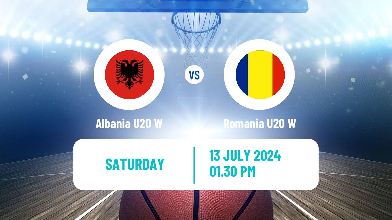 Basketball European Championship U20 B Basketball Women Albania U20 W - Romania U20 W