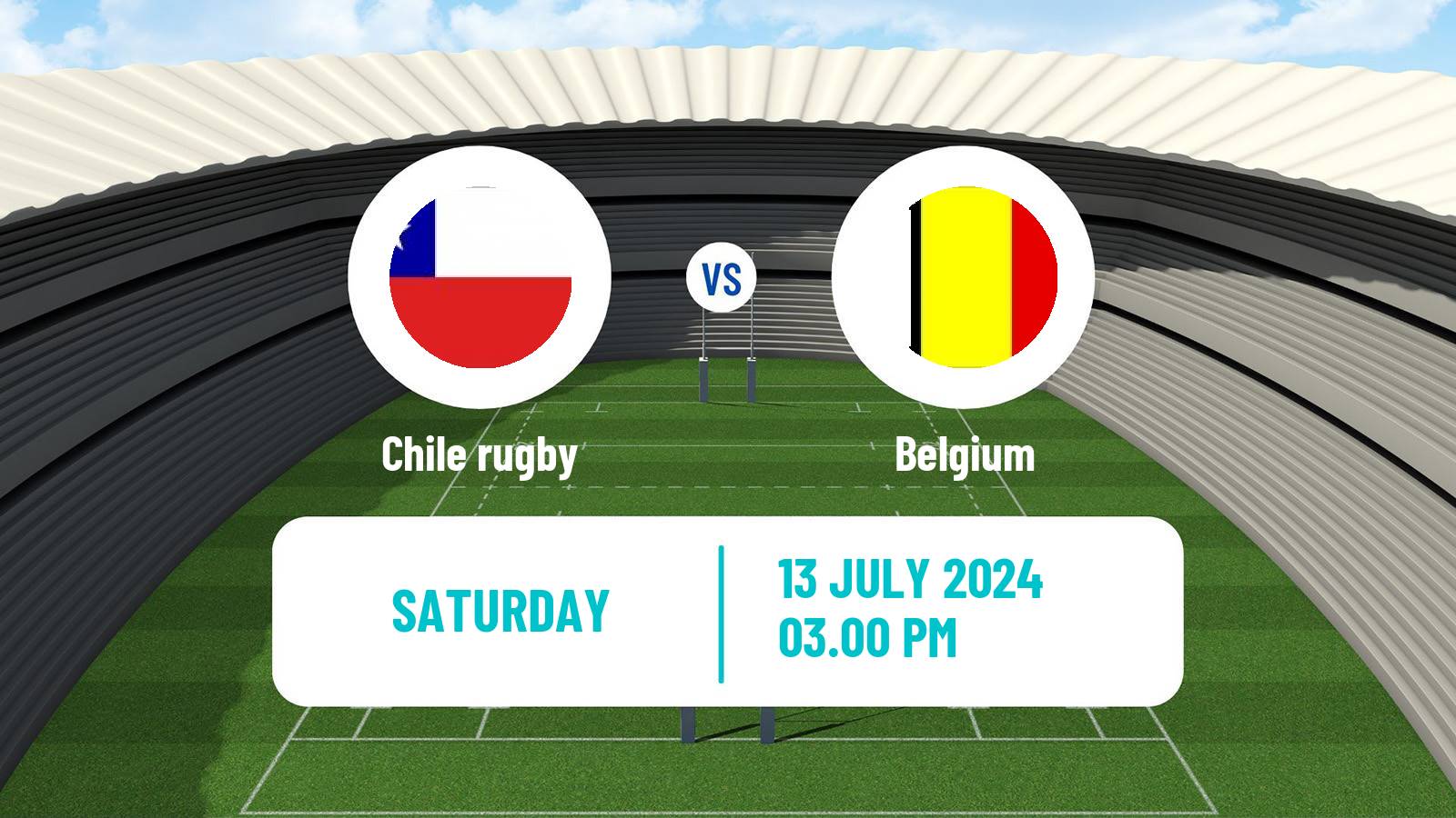 Rugby union Friendly International Rugby Union Chile - Belgium