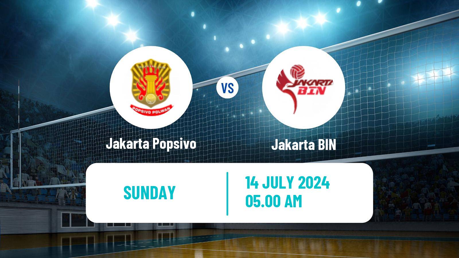 Volleyball Indonesian Proliga Volleyball Women Jakarta Popsivo - Jakarta BIN