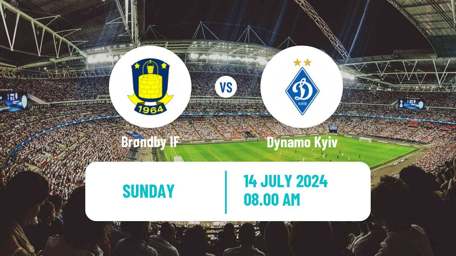 Soccer Club Friendly Brøndby - Dynamo Kyiv