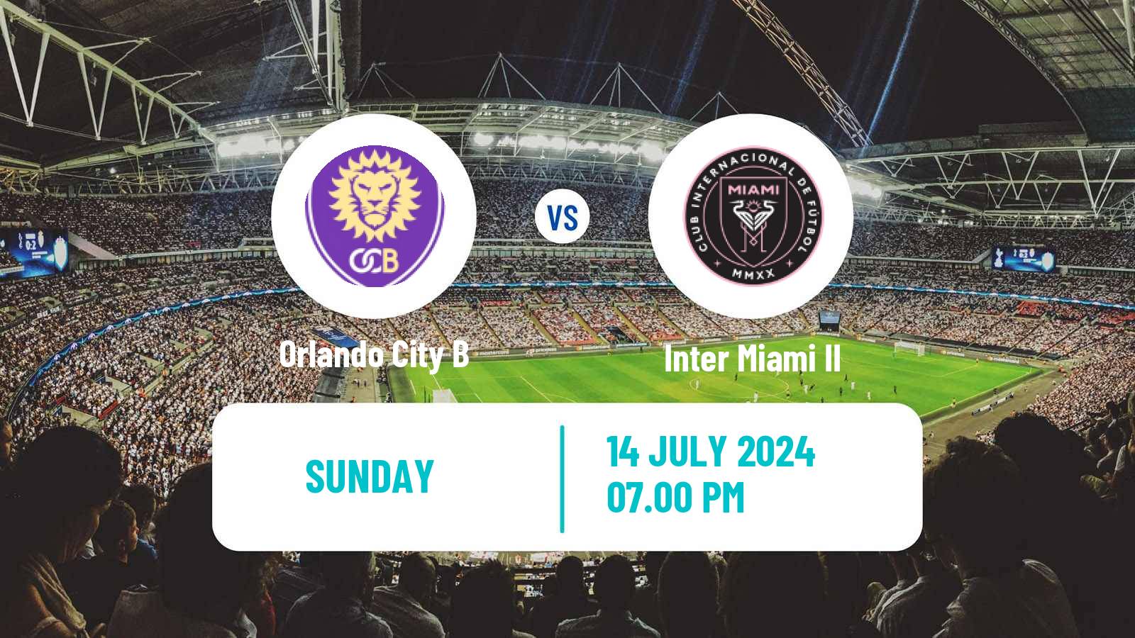 Soccer MLS Next Pro Orlando City B - Inter Miami II