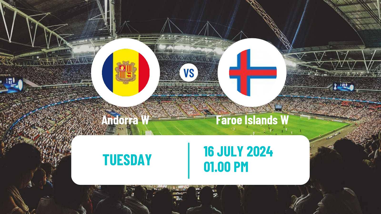 Soccer UEFA Euro Women Andorra W - Faroe Islands W