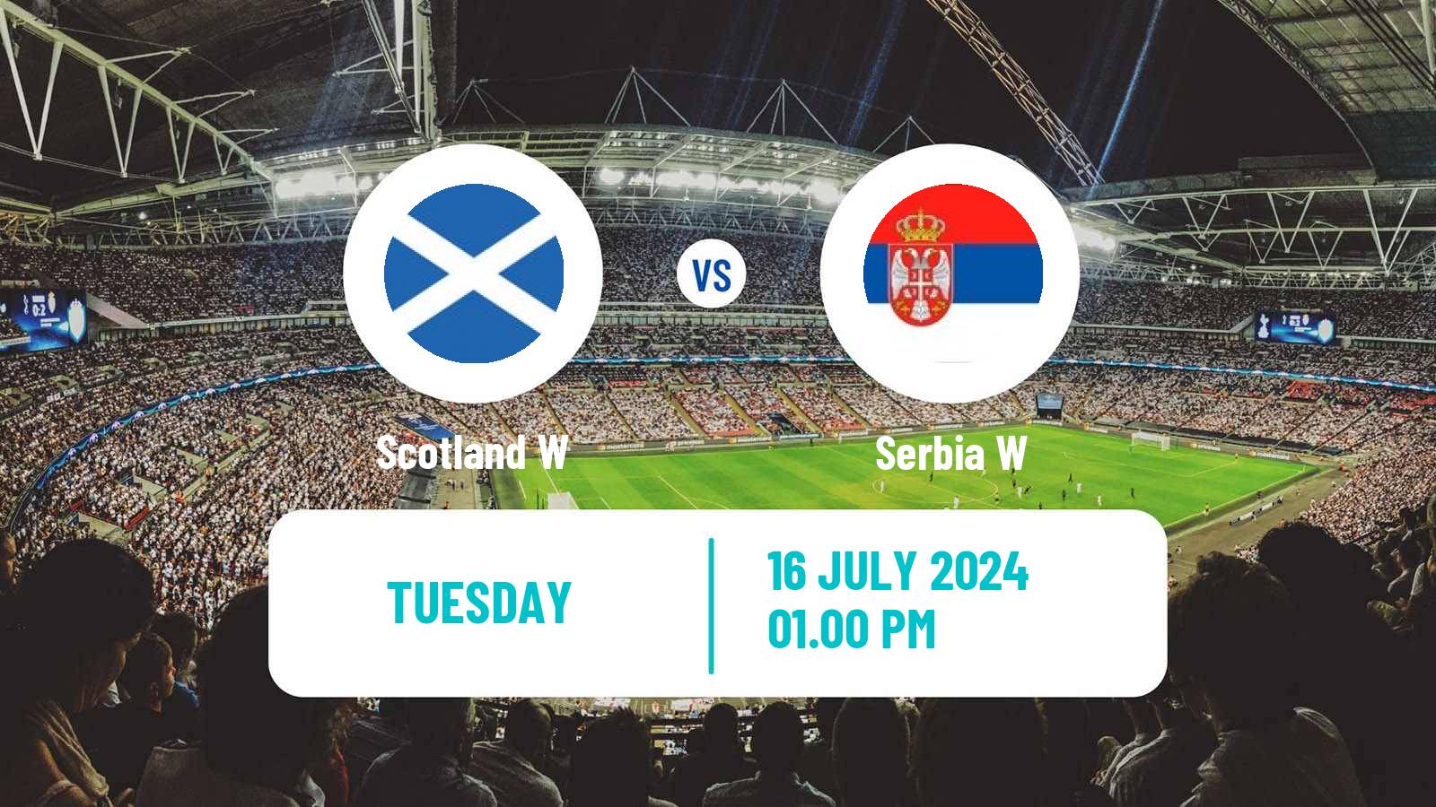 Soccer UEFA Euro Women Scotland W - Serbia W