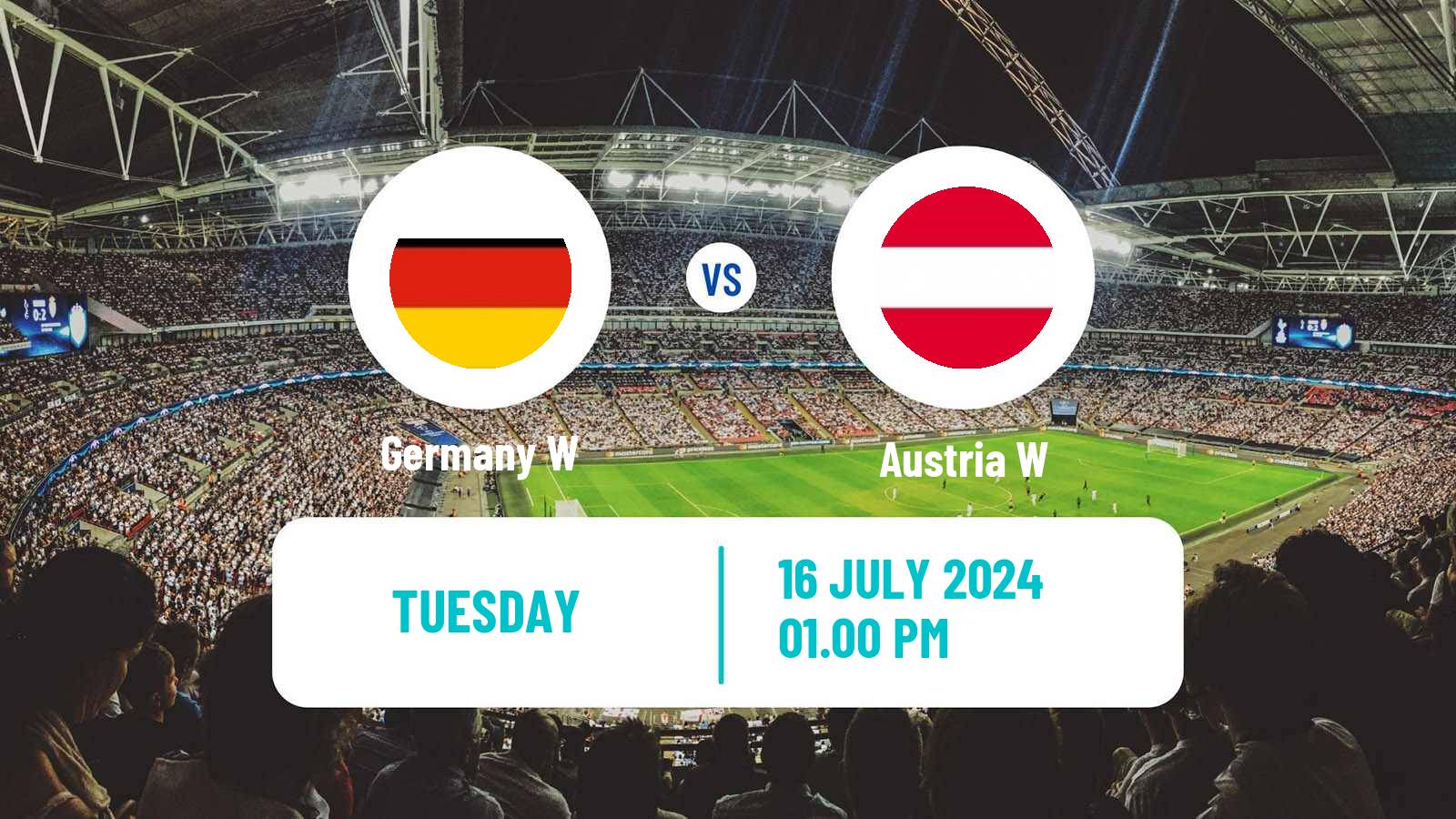 Soccer UEFA Euro Women Germany W - Austria W