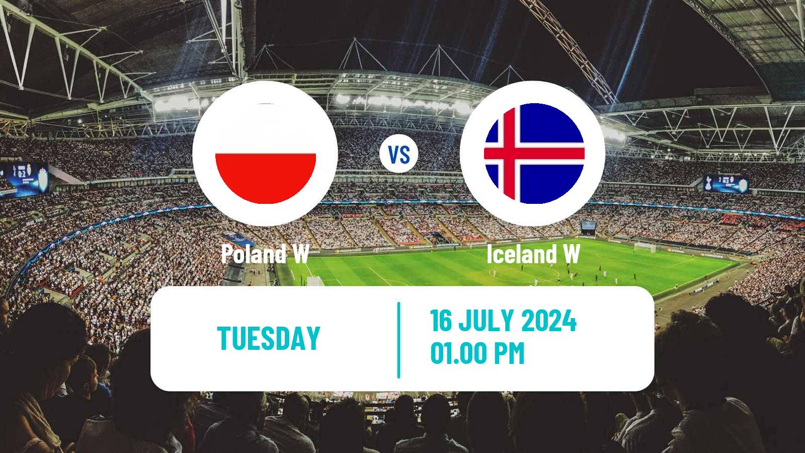 Soccer UEFA Euro Women Poland W - Iceland W