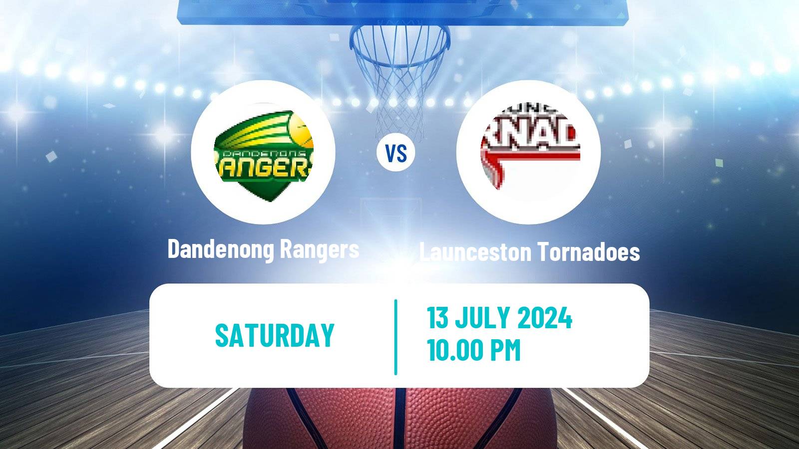 Basketball Australian NBL1 South Women Dandenong Rangers - Launceston Tornadoes