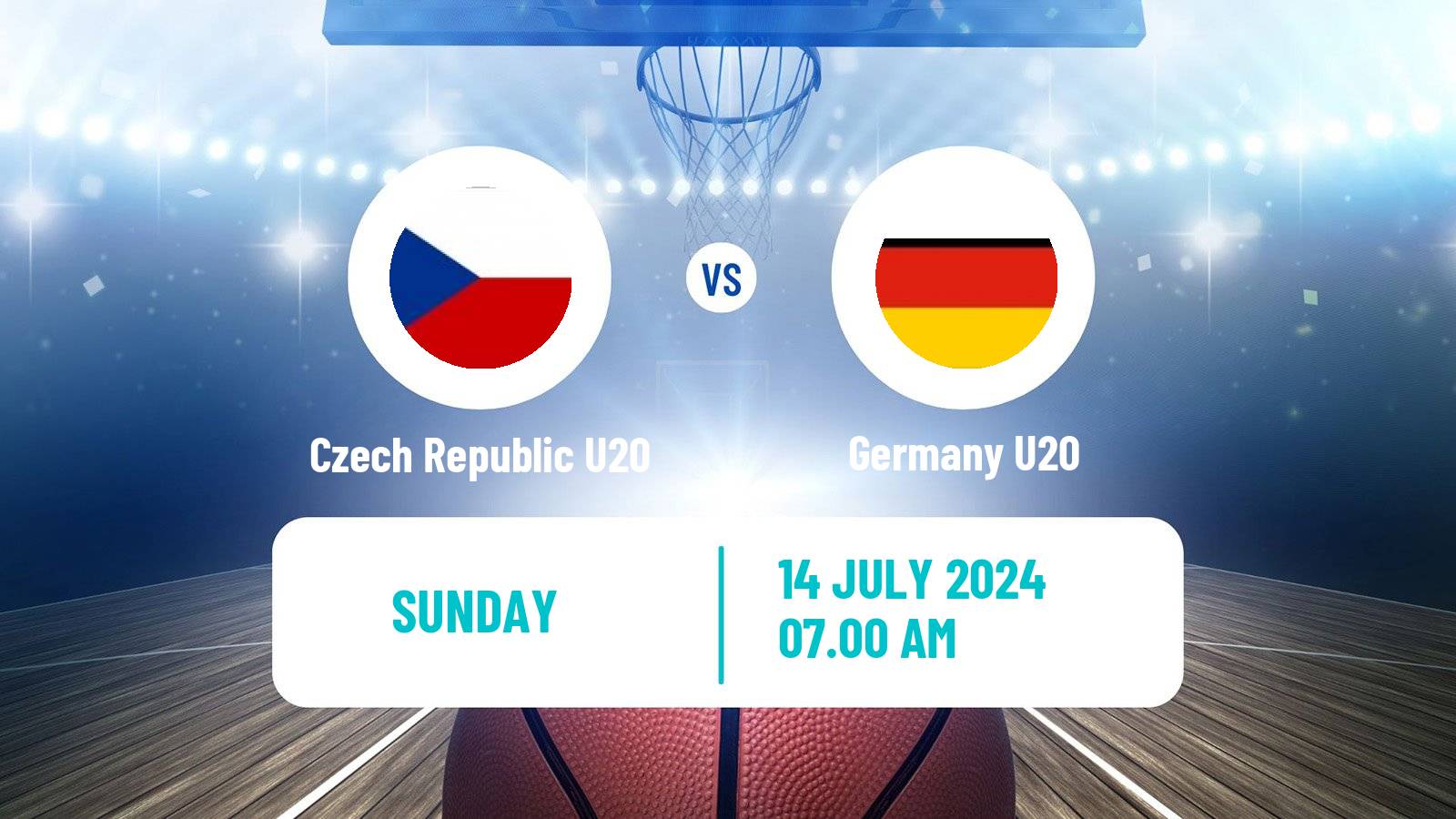 Basketball EuroBasket U20 Czech Republic U20 - Germany U20