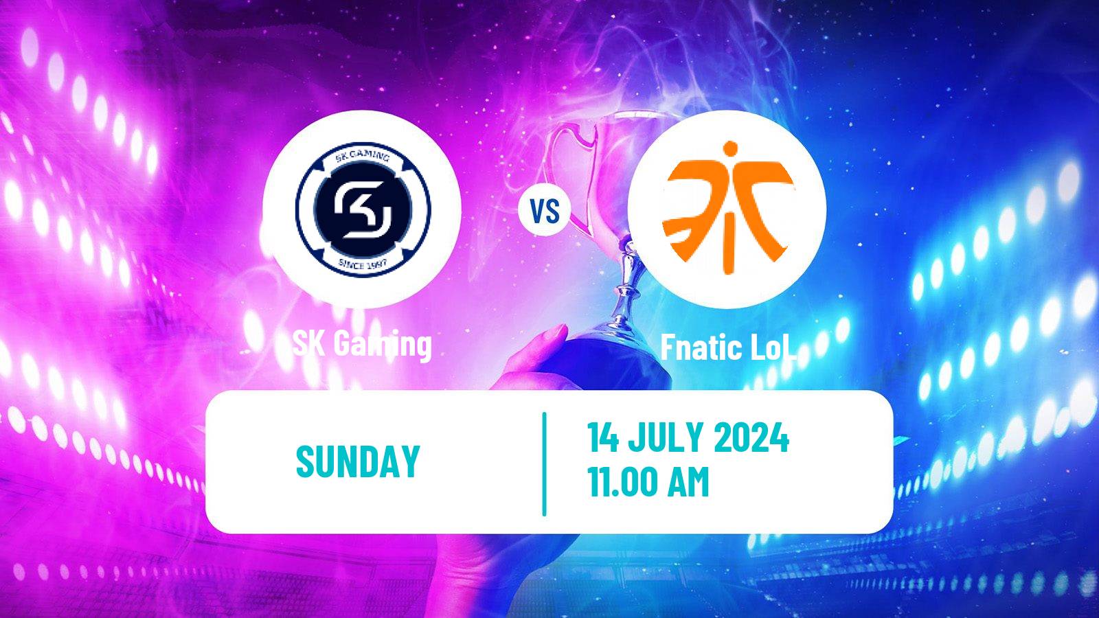 Esports League Of Legends Lec SK Gaming - Fnatic