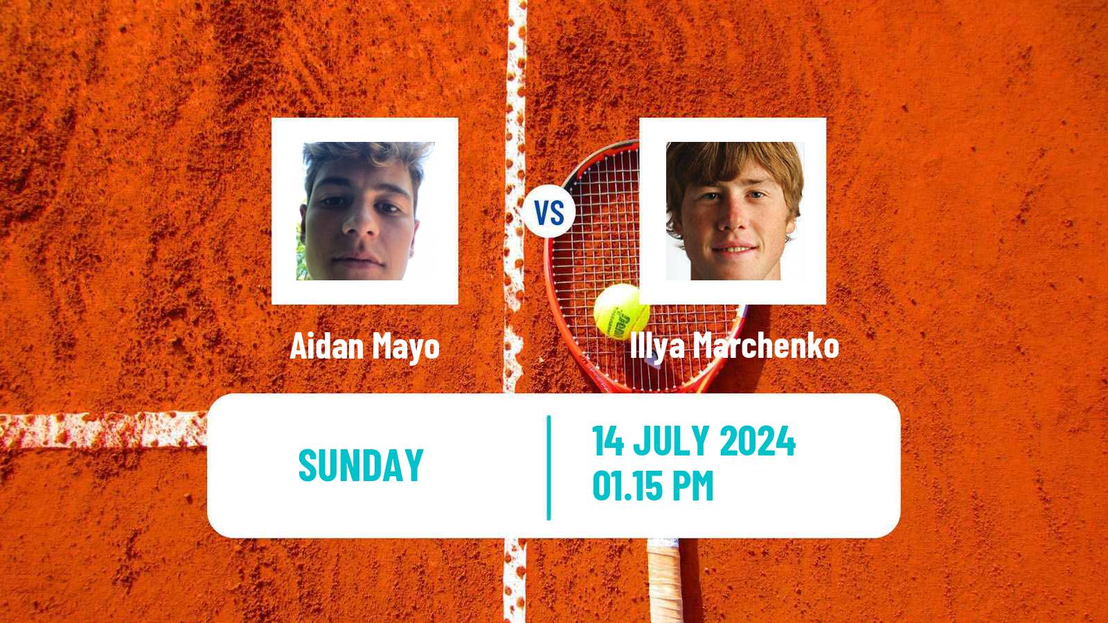 Tennis ATP Newport Aidan Mayo - Illya Marchenko