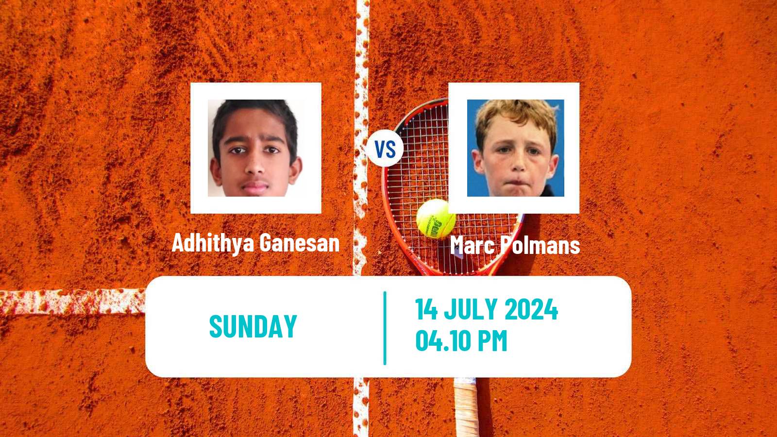 Tennis ATP Newport Adhithya Ganesan - Marc Polmans