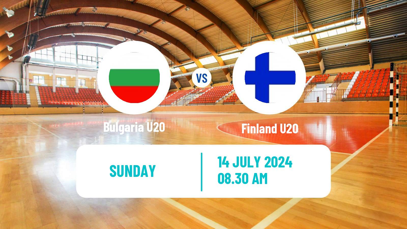 Handball European Championship U20 B Handball Bulgaria U20 - Finland U20