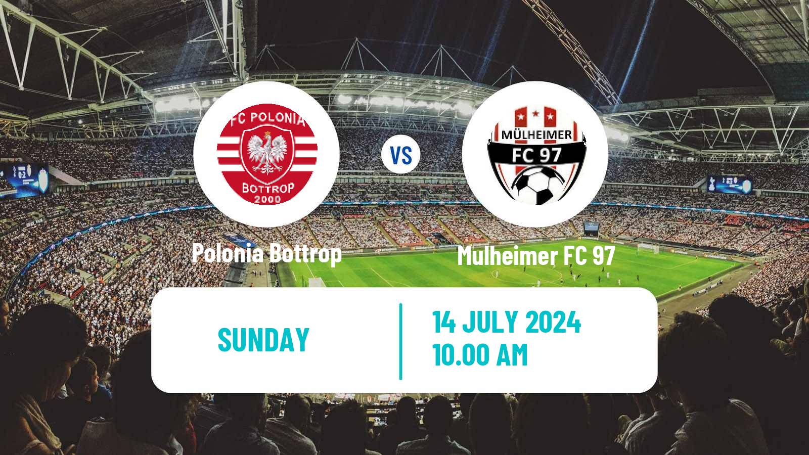 Soccer Club Friendly Polonia Bottrop - Mulheimer FC 97