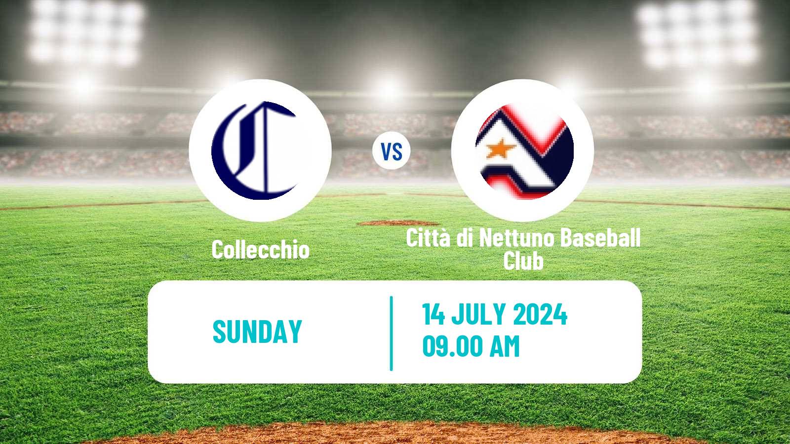 Baseball Italian Serie A1 Baseball Collecchio - Città di Nettuno Baseball Club