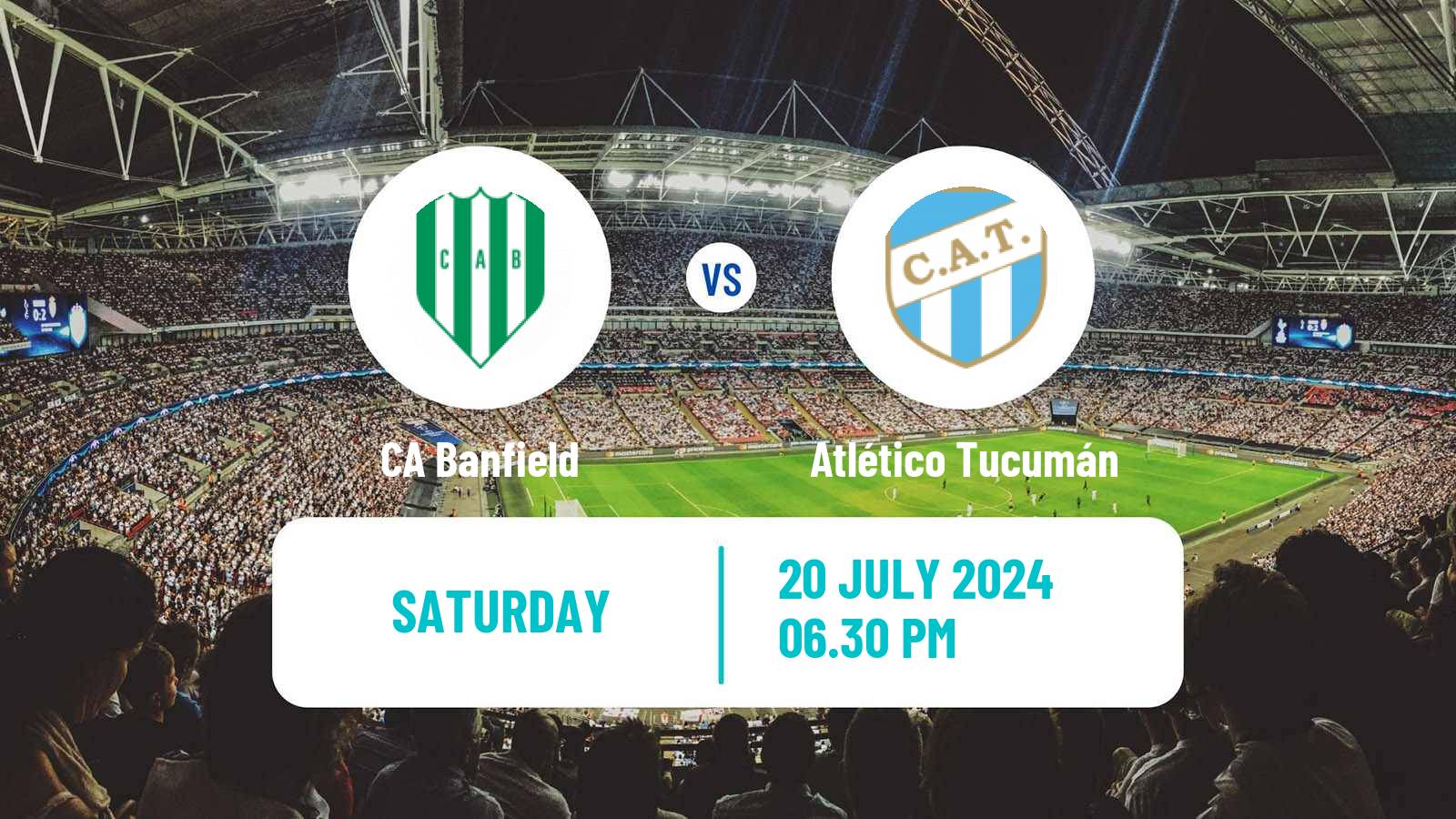 Soccer Argentinian Liga Profesional Banfield - Atlético Tucumán