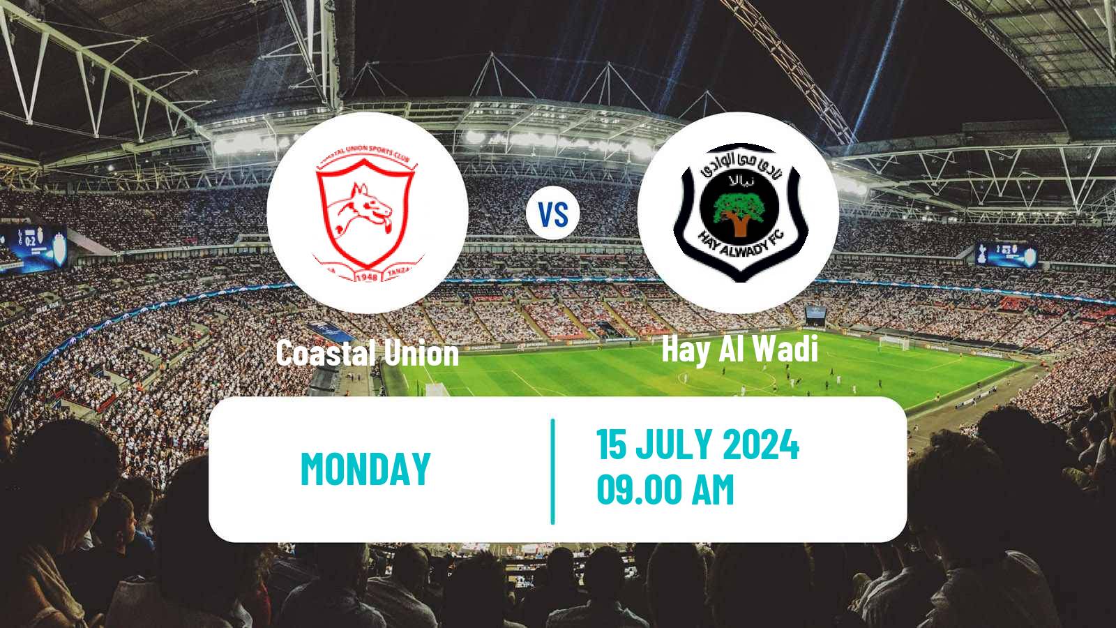 Soccer CECAFA Clubs Cup Coastal Union - Hay Al Wadi