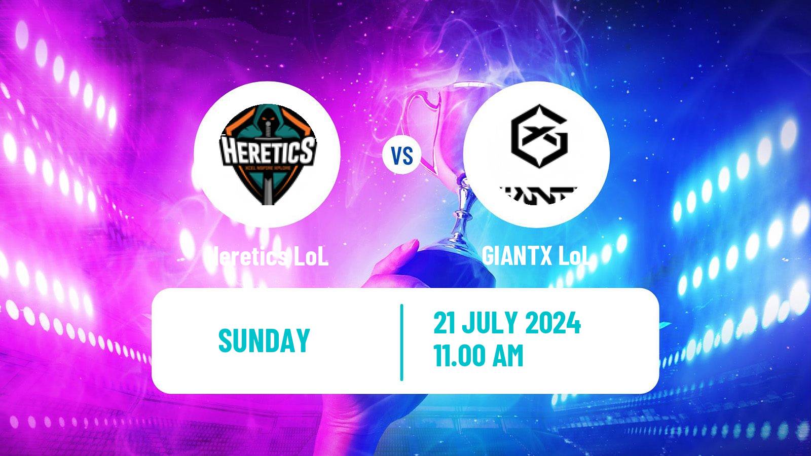 Esports League Of Legends Lec Heretics - GIANTX