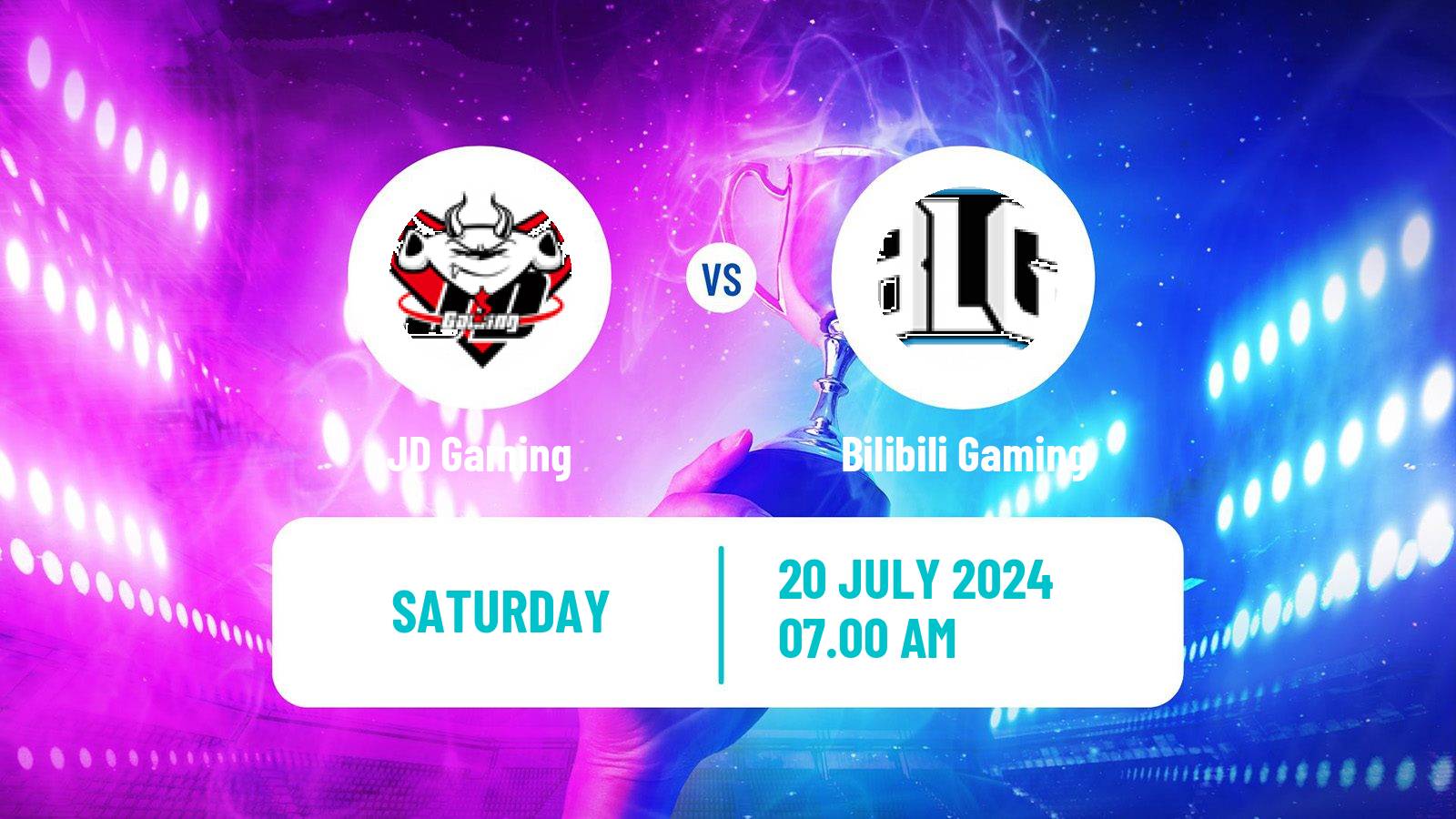 Esports League Of Legends Lpl JD Gaming - Bilibili Gaming