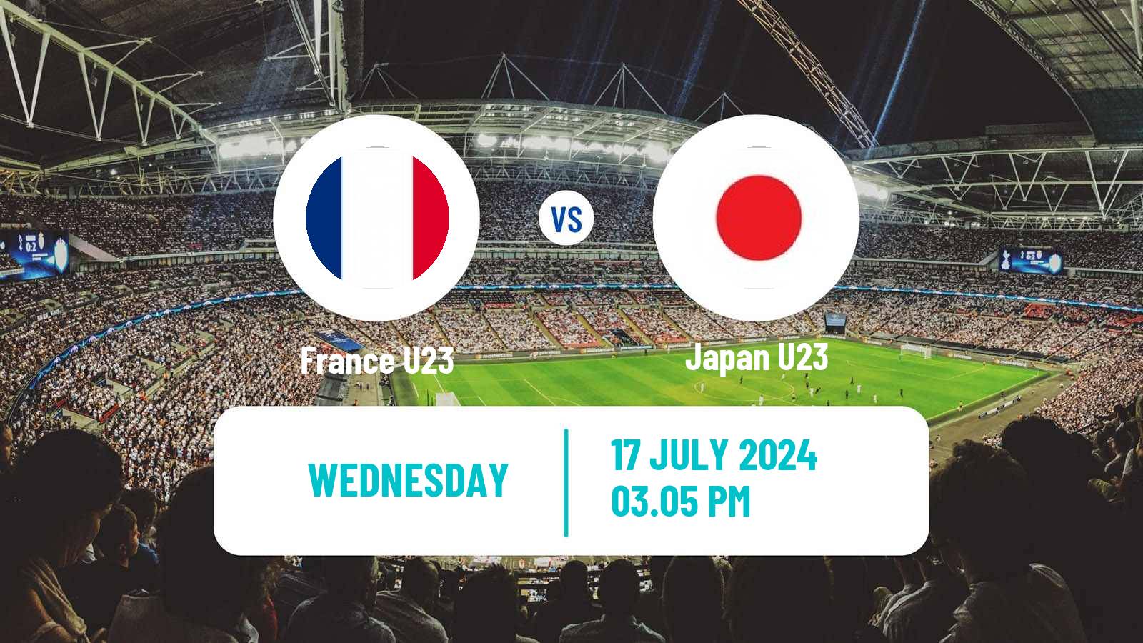 Soccer Friendly France U23 - Japan U23