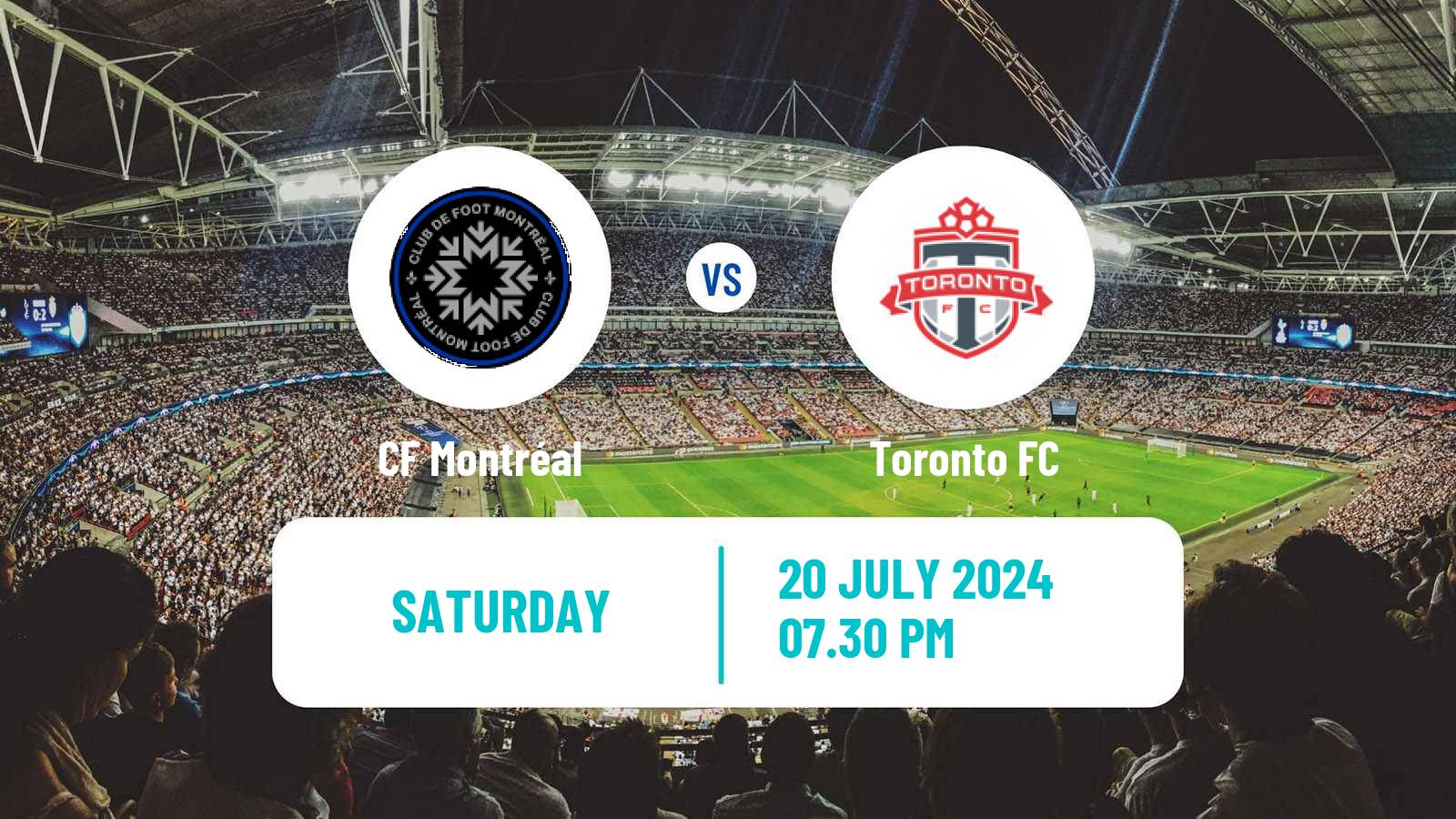 Soccer MLS CF Montréal - Toronto FC