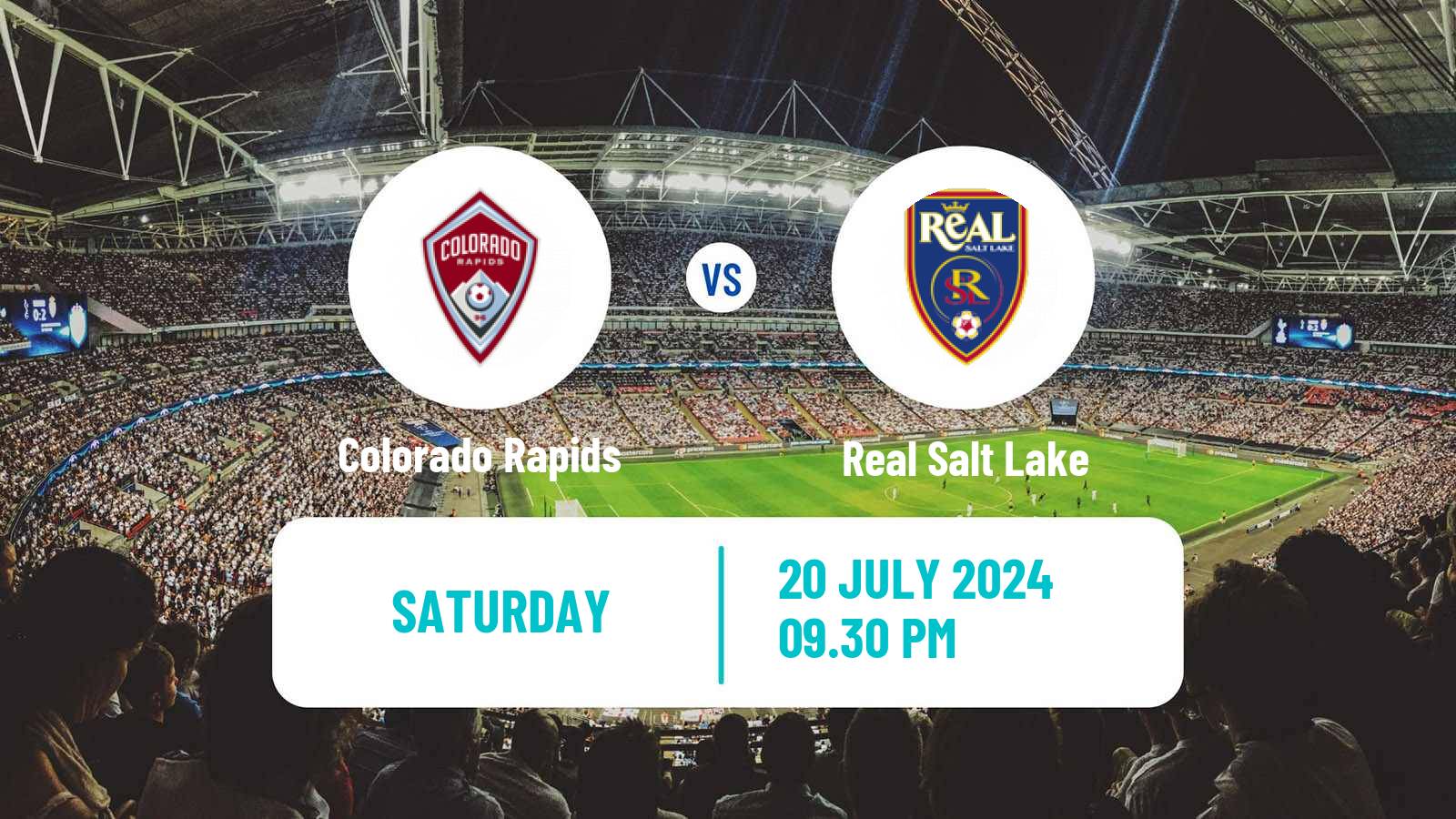 Soccer MLS Colorado Rapids - Real Salt Lake