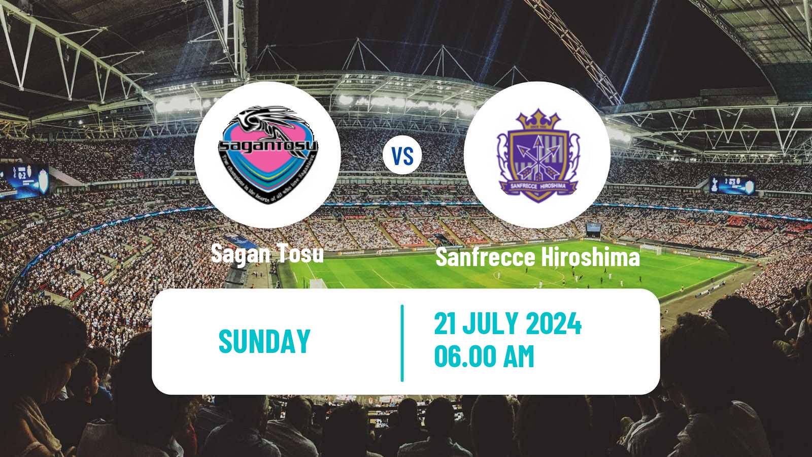 Soccer Japan J1 League Sagan Tosu - Sanfrecce Hiroshima