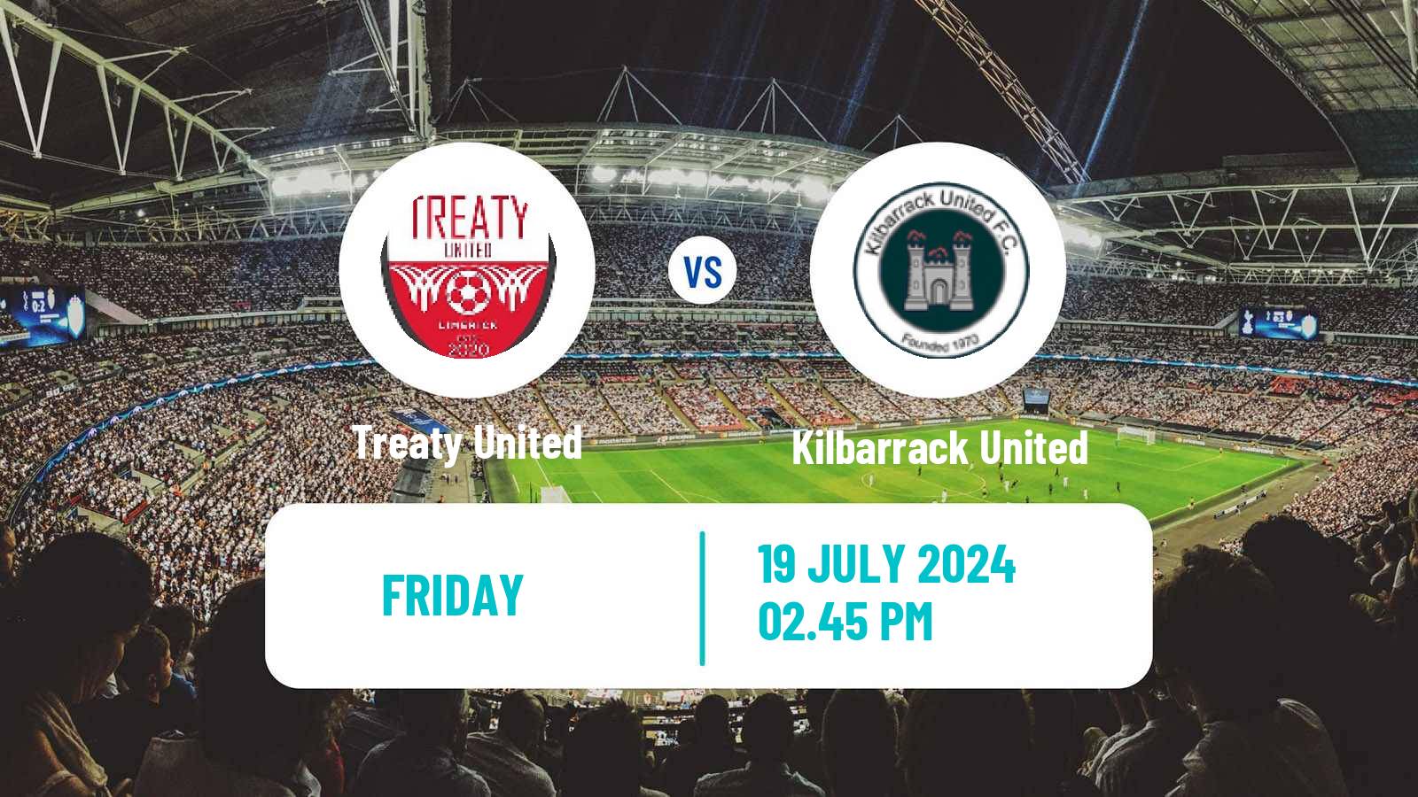 Soccer Irish FAI Cup Treaty United - Kilbarrack United