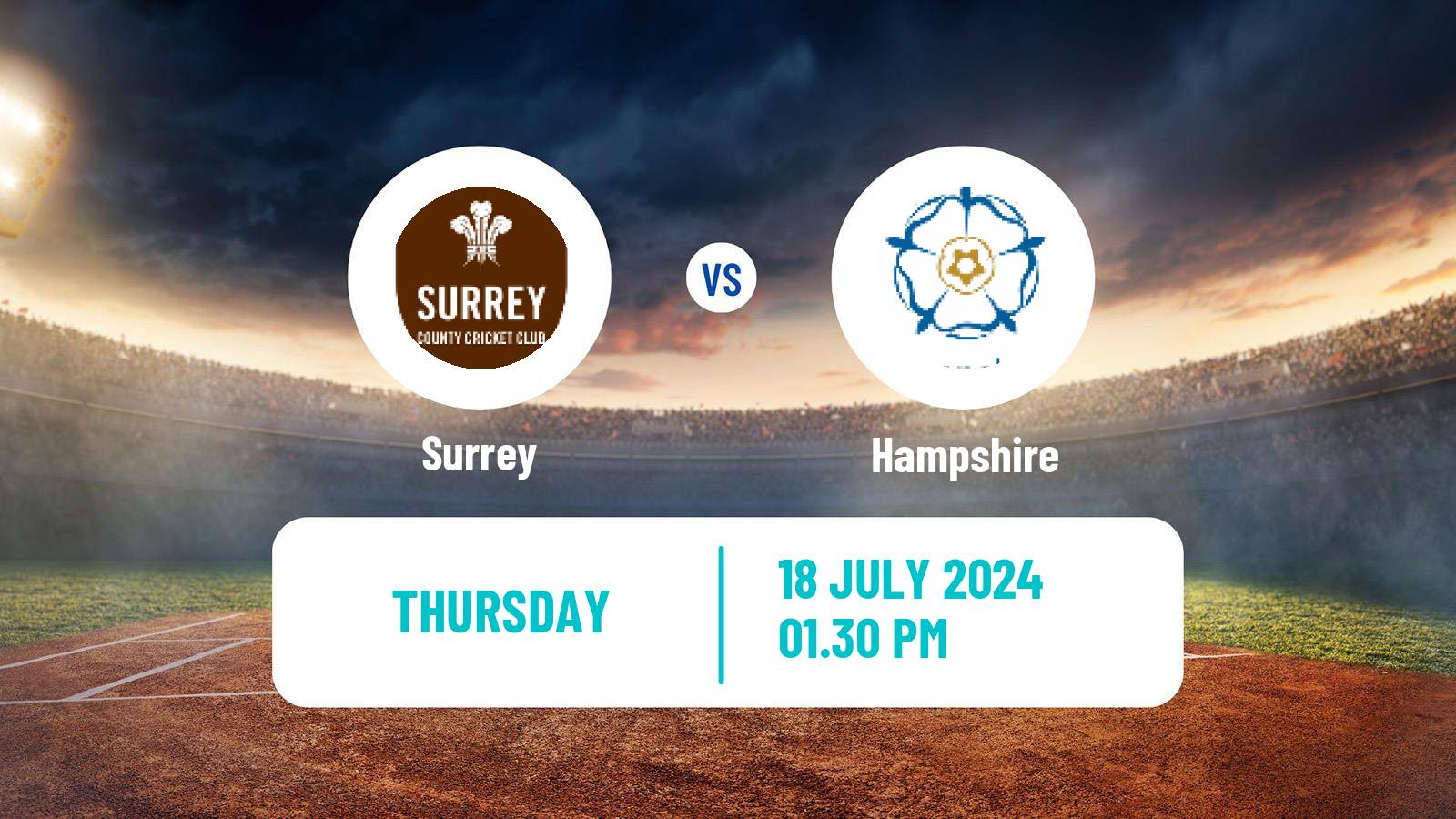 Cricket Vitality Blast Surrey - Hampshire