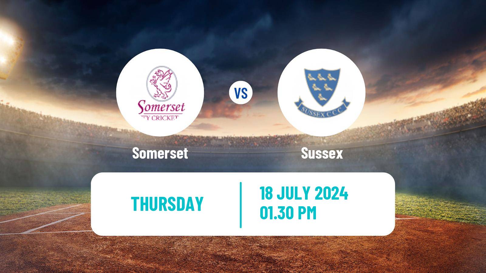 Cricket Vitality Blast Somerset - Sussex