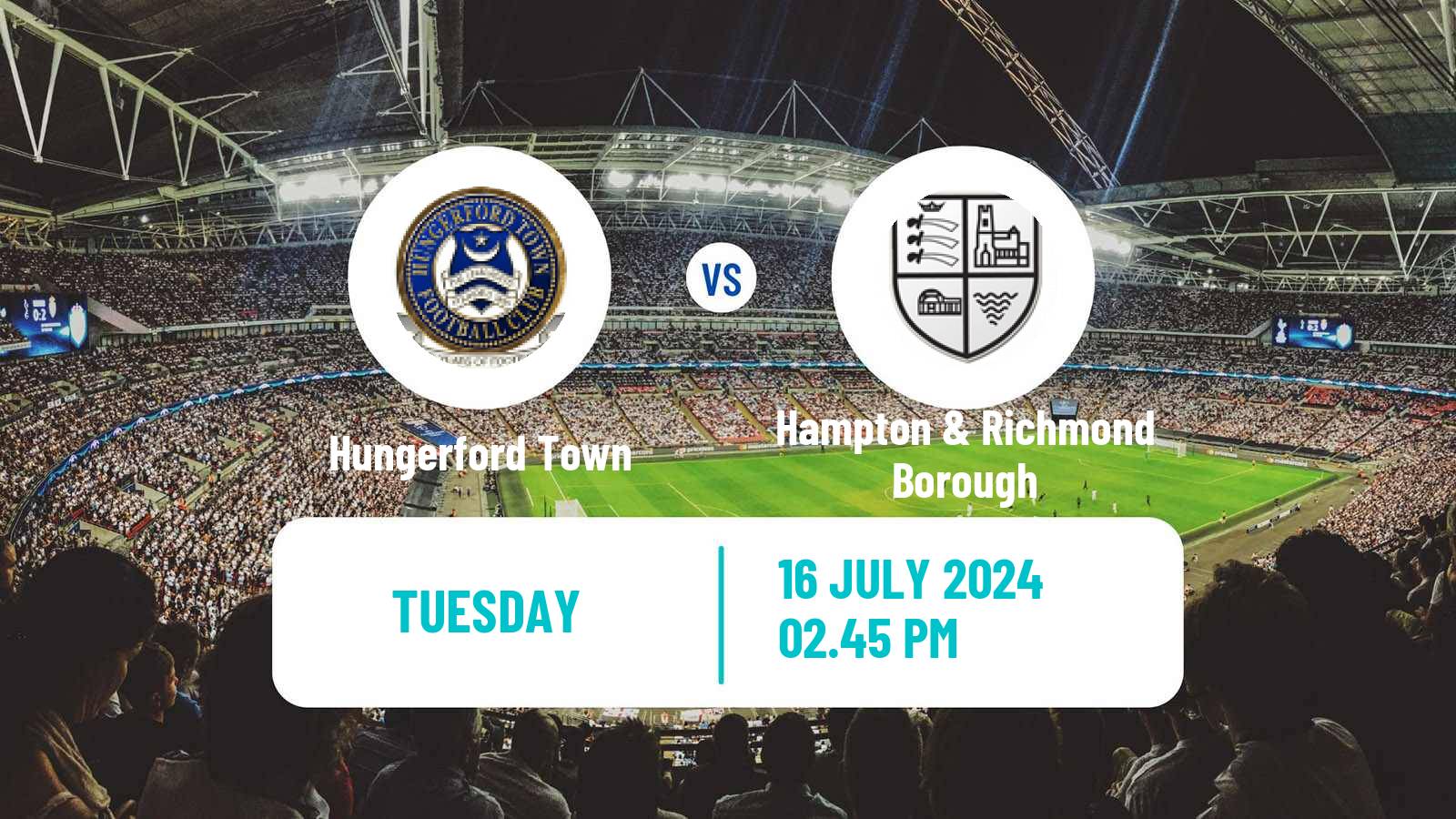 Soccer Club Friendly Hungerford Town - Hampton & Richmond Borough