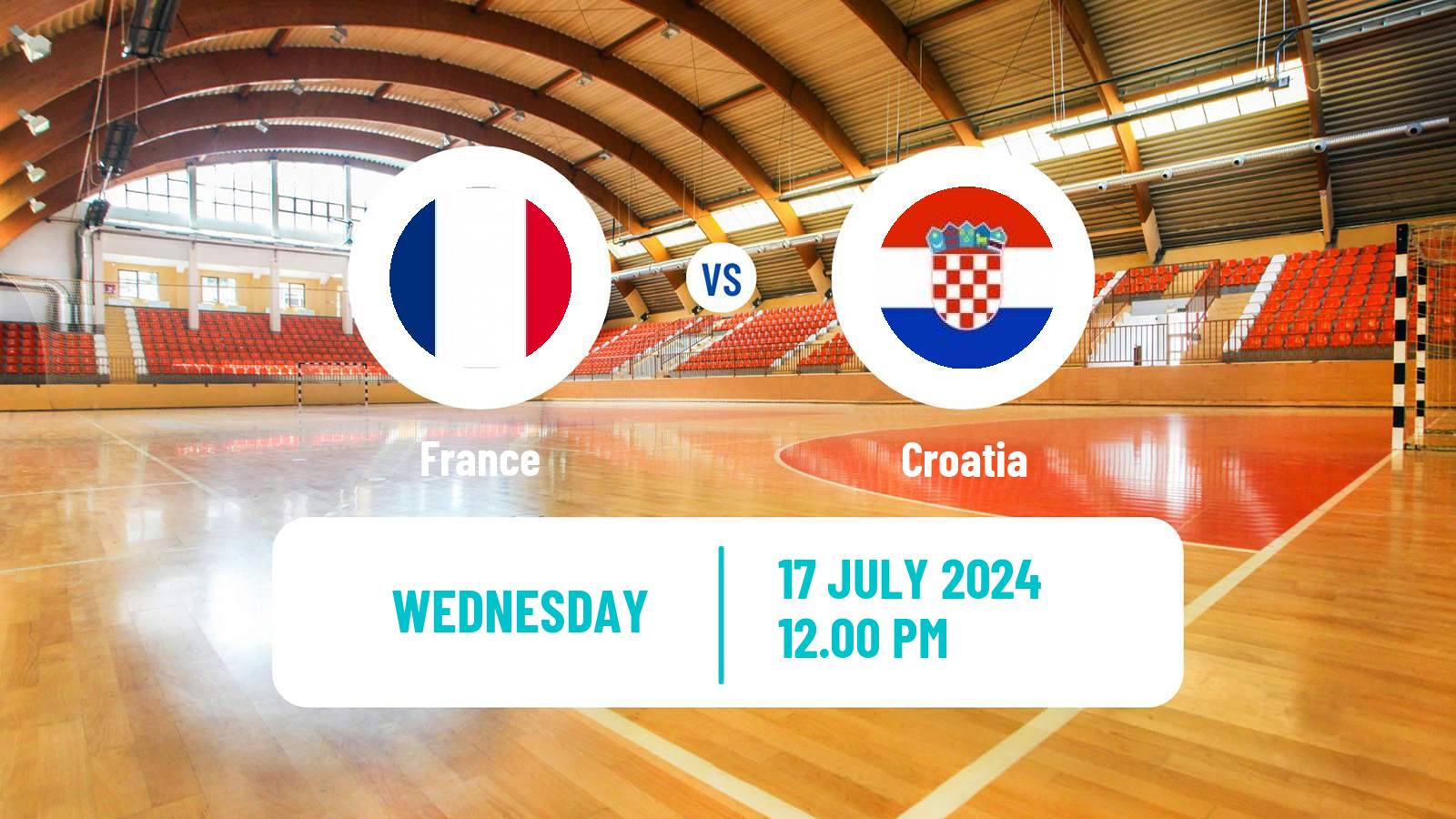 Handball Friendly International Handball France - Croatia