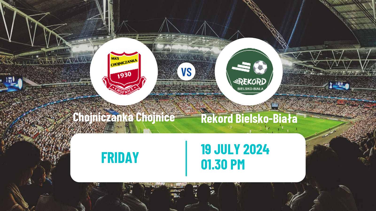 Soccer Polish Division 2 Chojniczanka Chojnice - Rekord Bielsko-Biała