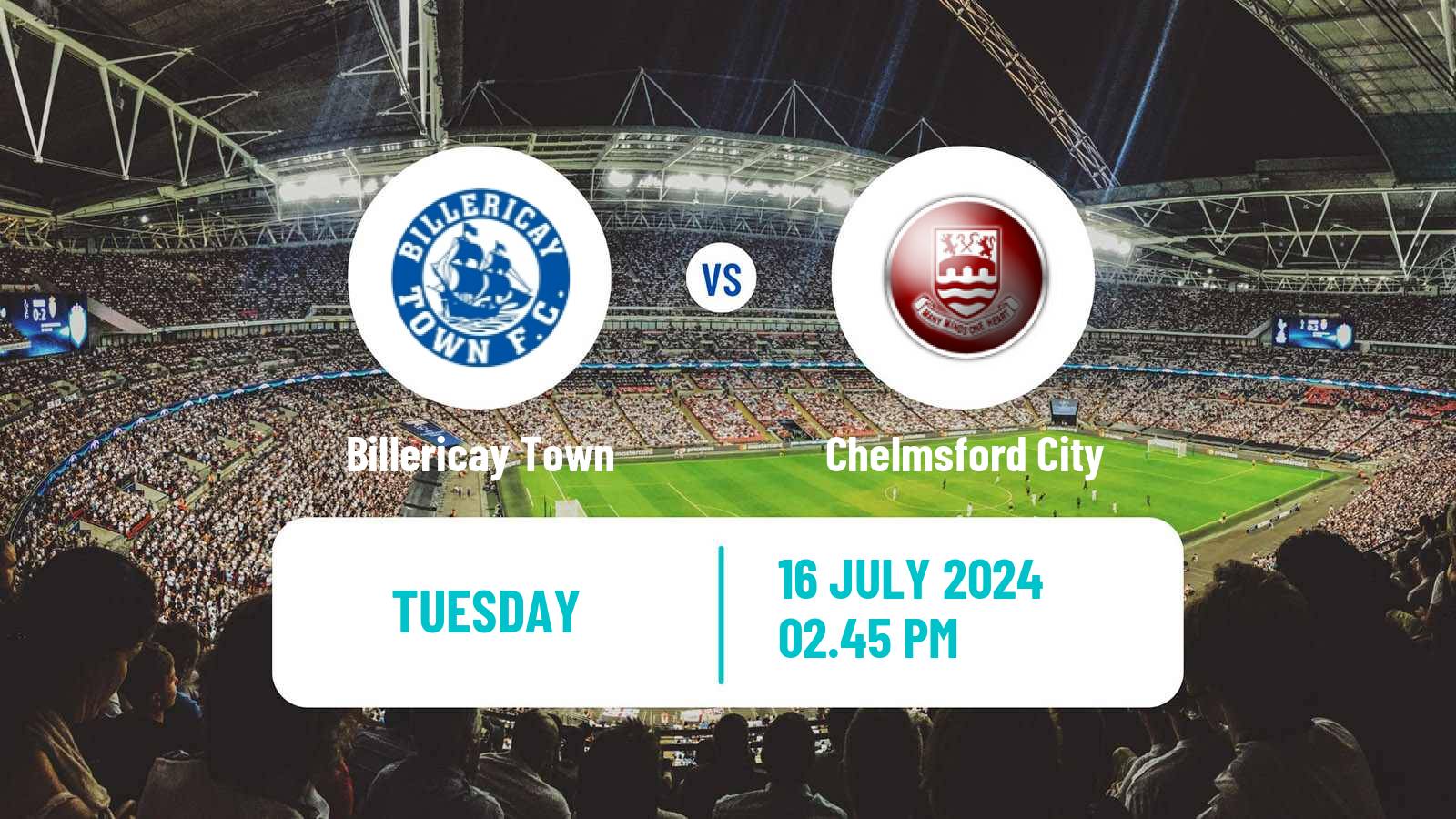 Soccer Club Friendly Billericay Town - Chelmsford City