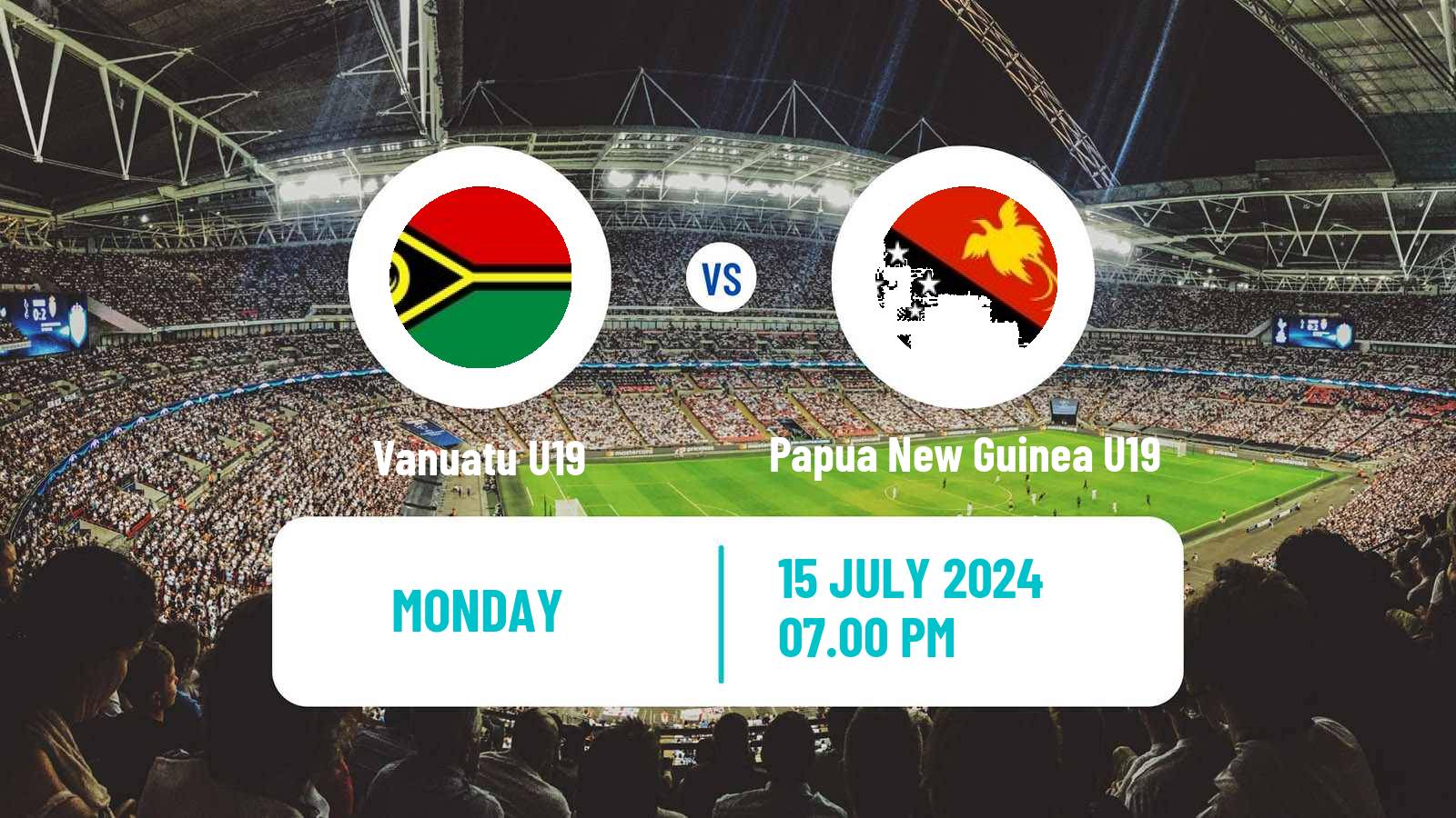 Soccer OFC Championship U19 Vanuatu U19 - Papua New Guinea U19