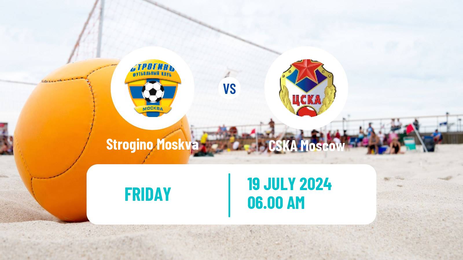 Beach soccer Superliga Strogino Moskva - CSKA Moscow