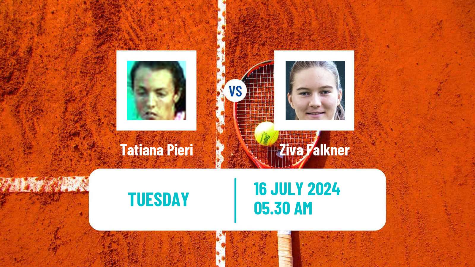 Tennis ITF W35 Torino Women Tatiana Pieri - Ziva Falkner