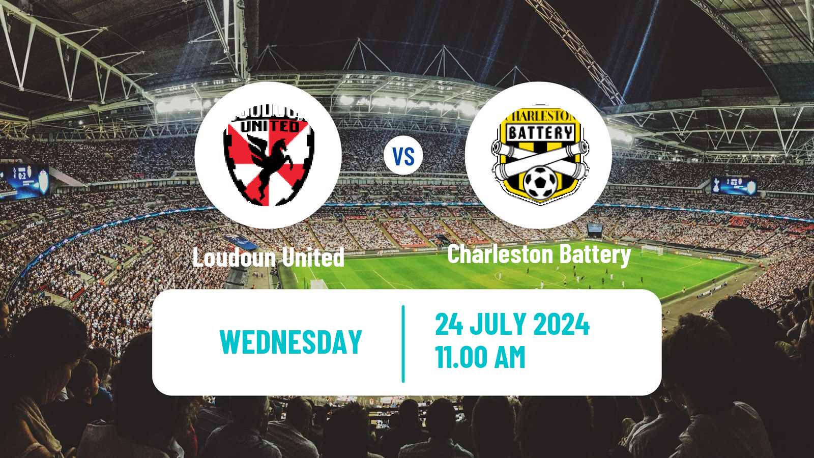 Soccer USL Championship Loudoun United - Charleston Battery