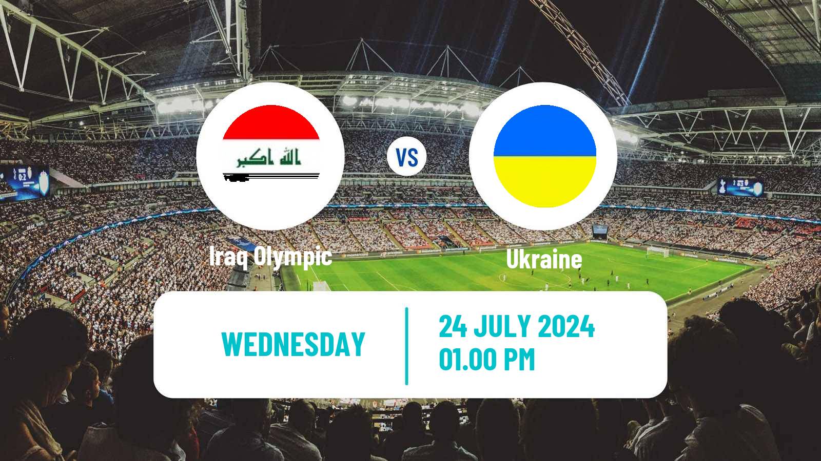 Soccer Olympic Games - Football Iraq - Ukraine