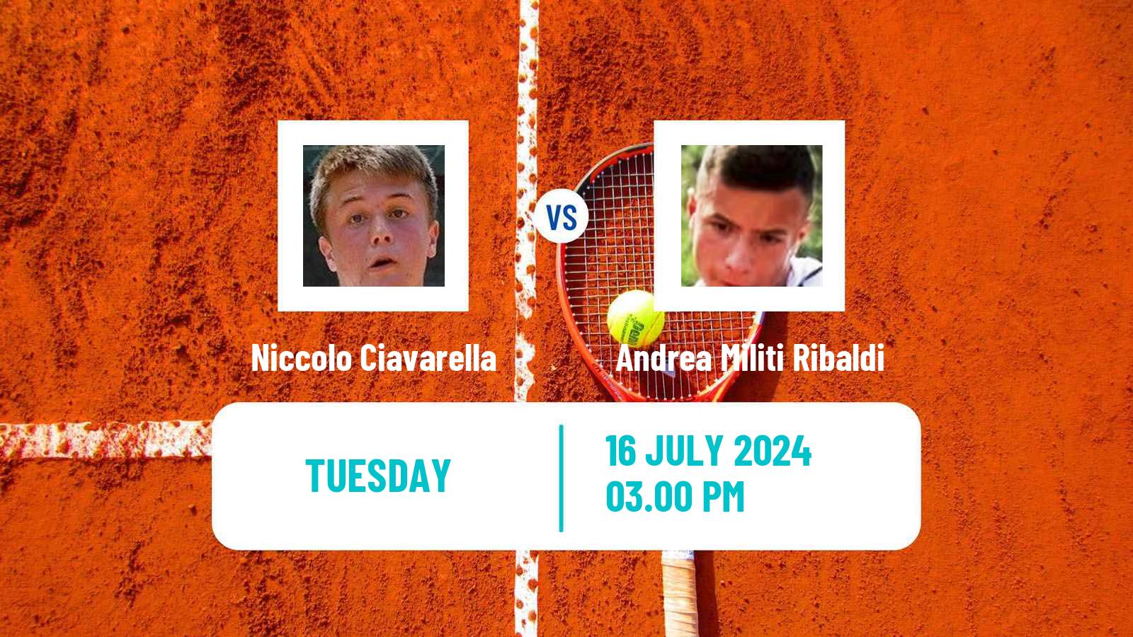 Tennis ITF M15 Gubbio Men Niccolo Ciavarella - Andrea Militi Ribaldi