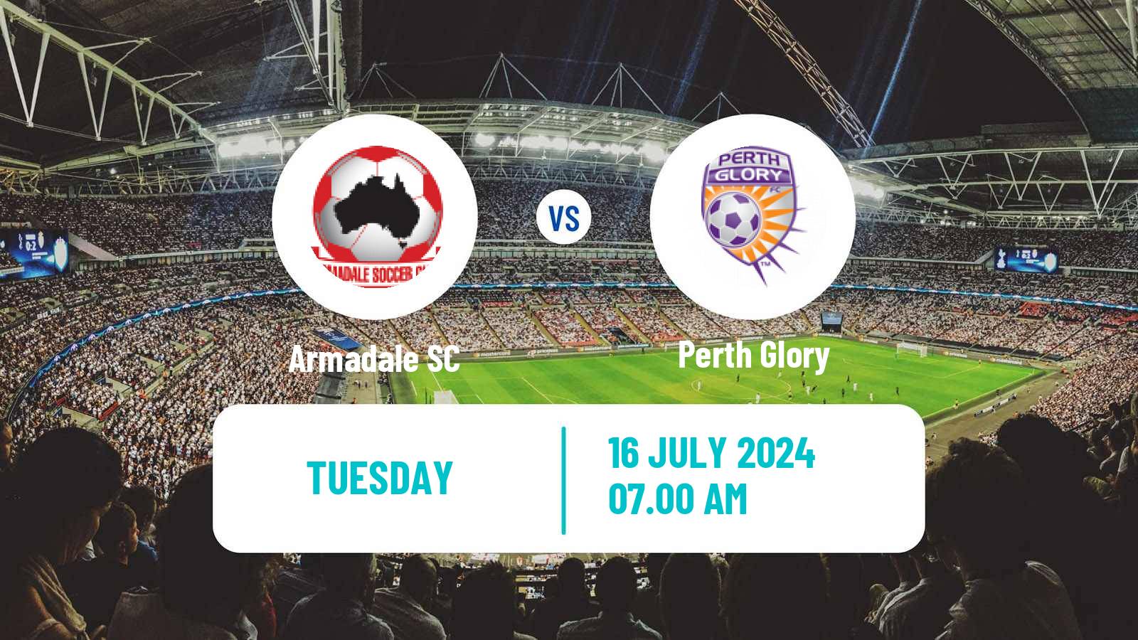 Soccer Club Friendly Armadale - Perth Glory