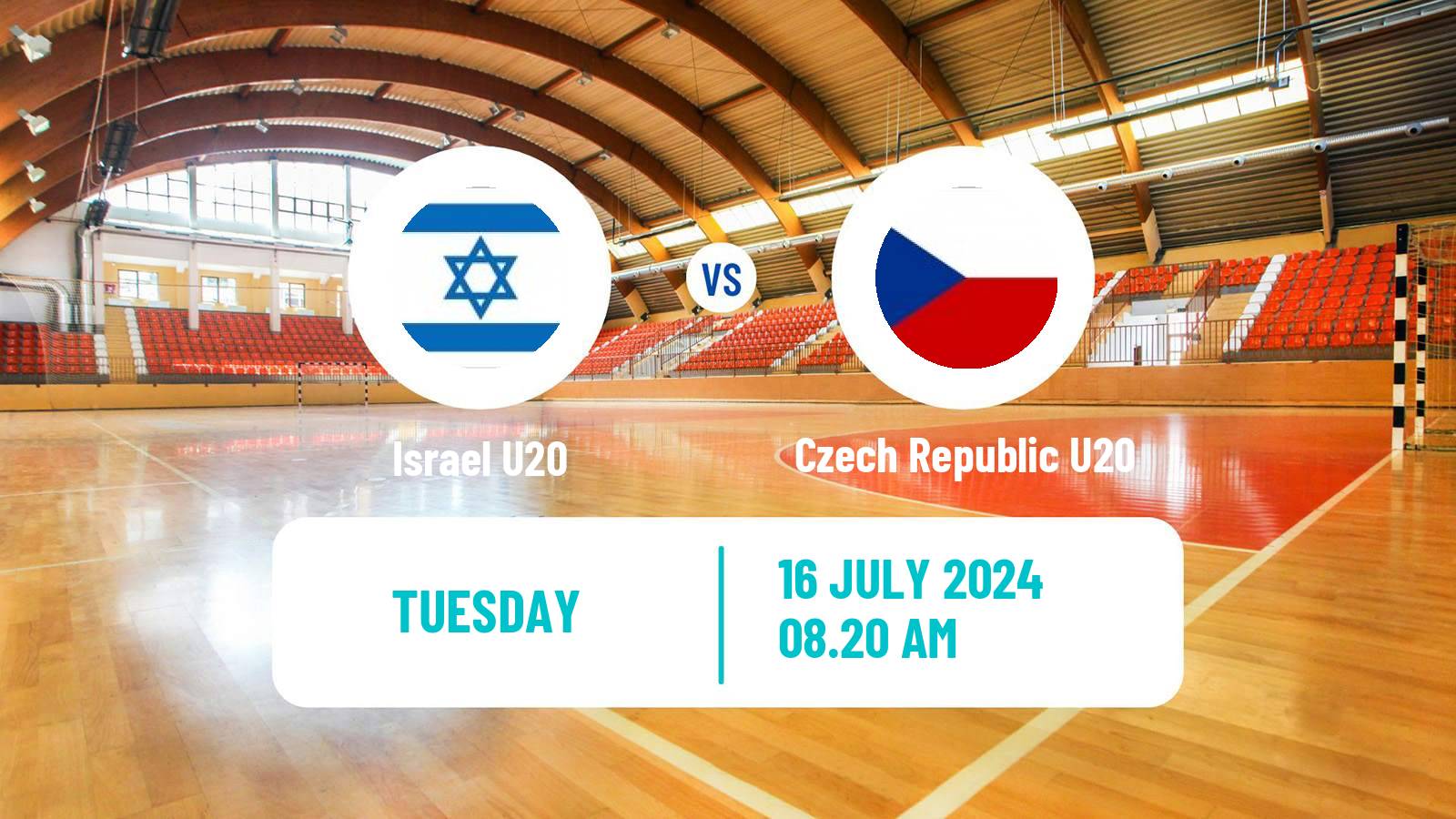 Handball European Championship U20 Handball Israel U20 - Czech Republic U20