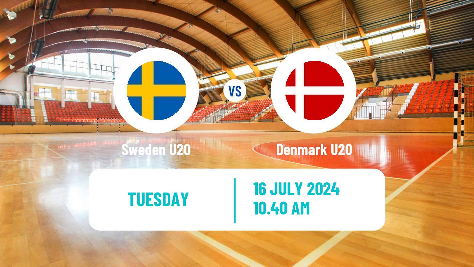 Handball European Championship U20 Handball Sweden U20 - Denmark U20