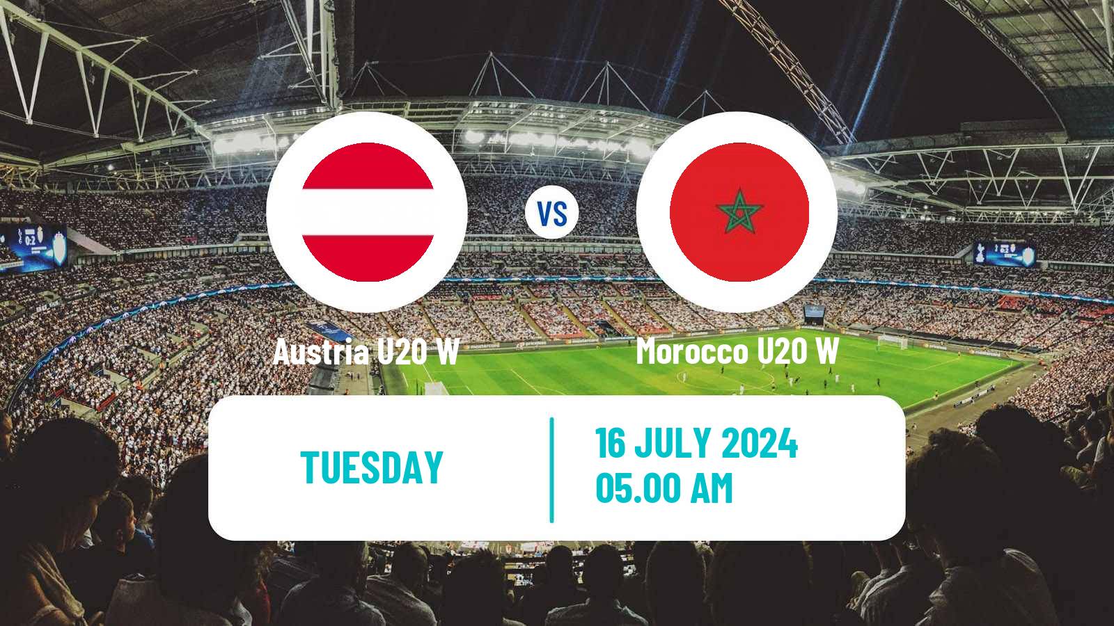 Soccer Friendly International Women Austria U20 W - Morocco U20 W