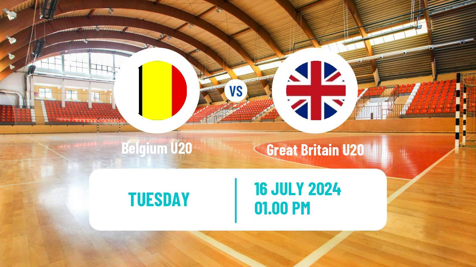 Handball European Championship U20 B Handball Belgium U20 - Great Britain U20