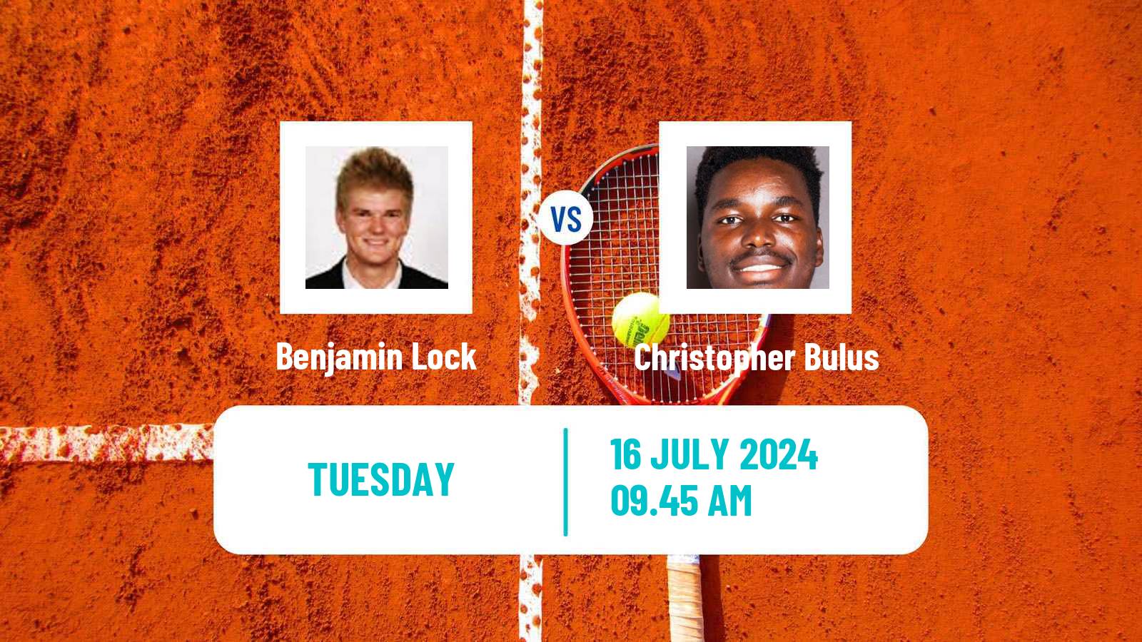 Tennis Davis Cup Group III Benjamin Lock - Christopher Bulus