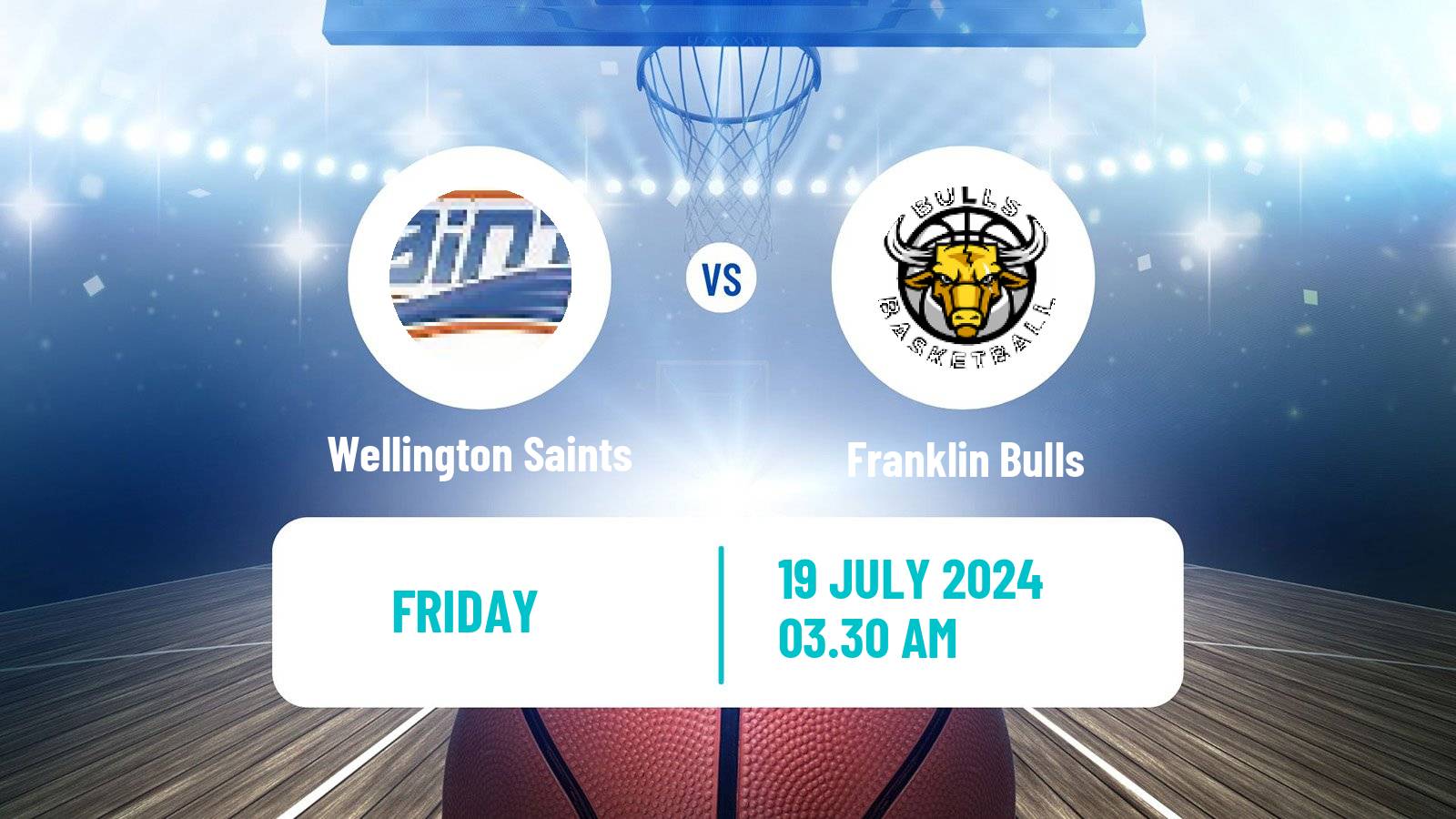 Basketball New Zealand NBL Wellington Saints - Franklin Bulls